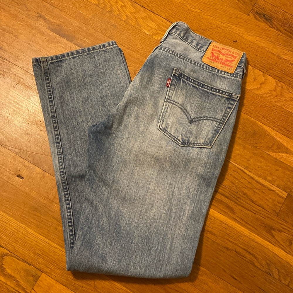 LEVI’S 514 STRAIGHT FIT MENS JEANS SIZE 32 x 32